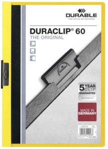 DURABLE DURACLIP ORIGINAL 60 Chemises à pince, A4, Vert