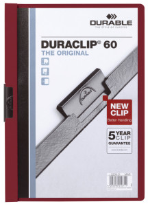 DURABLE DURACLIP ORIGINAL 60 Chemises à pince, A4, pétrole