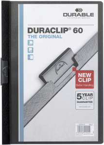 DURABLE DURACLIP ORIGINAL 60 Chemises à pince, A4, pétrole