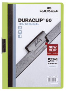 DURABLE DURACLIP ORIGINAL 60 Chemises à pince, A4, pétrole