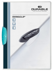 DURABLE Chemise à clip SWINGCLIP, format A4, clip orange