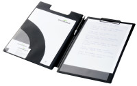 DURABLE Porte-bloc avec pince, format A4+, noir, en film DURABLE Porte-bloc avec pince, format A4+, noir, en film