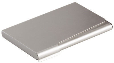 DURABLE étui pour cartes de visite BUSINESS CARD BOX, argent