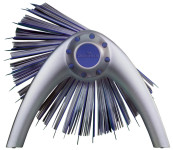 DURABLE fichier rotatif TELEINDEX flip, argent métal./ noir DURABLE fichier rotatif TELEINDEX flip, argent métal./ noir