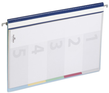 DURABLE dossier d'organisation DIVISOFlex, format A4, bleu