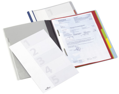 DURABLE dossier d'organisation DIVISOFlex, format A4, bleu