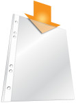 DURABLE Pochettes perforées, A5, PP, transparent, 0,06 mm DURABLE Pochettes perforées, A5, PP, transparent, 0,06 mm