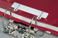 DURABLE languette coulissante, blanc DURABLE languette coulissante, blanc