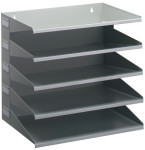 DURABLE centre de tri Business, 5 compartiments, noir