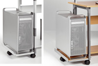 DURABLE Table d'ordinateur SYSTEM Computer Trolley 80 VH, en DURABLE Table d'ordinateur SYSTEM Computer Trolley 80 VH, en