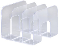 DURABLE Porte-revues TREND, plastique, 3 compartiments, noir