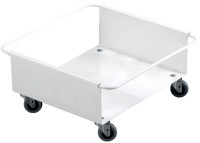 DURABLE poubelle DURABIN 90, carrée, grise, pour le tri des DURABLE poubelle DURABIN 90, carrée, grise, pour le tri des
