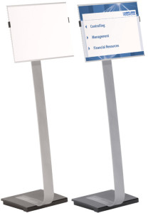 DURABLE supports d'information INFO SIGN stand, format A3,