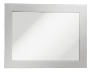 DURABLE cadres magnétiques DURAFRAME, format A6, argent DURABLE cadres magnétiques DURAFRAME, format A6, argent