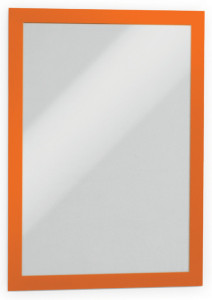 cadre magnétique DURABLES DURAFRAME, A4, orange, paquet en vrac