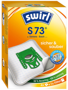 swirl Sac aspirateur S 73, avec filtre  MicroporPlus