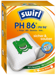 swirl Sac aspirateur PH 86, avec filtre MicroporPlus