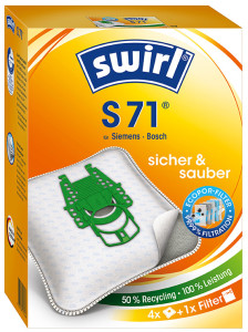 swirl Sac aspirateur S 71, avec filtre MicroporPlus