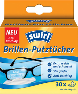 swirl Lingettes nettoyantes pour lunette, grand emballage