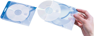 DURABLE boîtier CD/DVD QUICKFLIP complète pour l'archivage