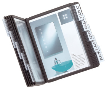 DURABLE systeme de présentation VARIO 10, set complet