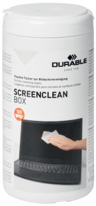 DURABLE lingettes nettoyantes pour écran SCREENCLEAN BOX