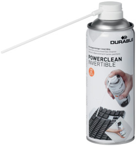 DURABLE Aérosol à gaz dépoussiérant POWERCLEAN INVERTIBLE