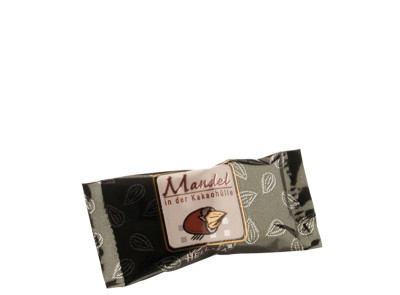 HELLMA Amandes enrobées de cacao, boîte de dégustation