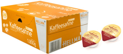 HELLMA Crème pour café, 10 % de matière grasse, grand paquet