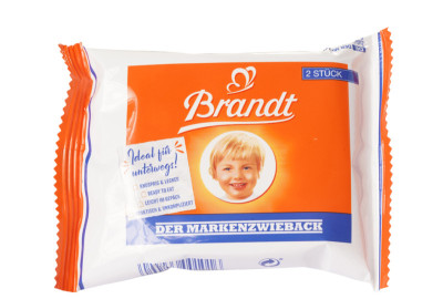 Brandt Biscotte, emballage individuel dans un carton