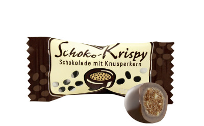 HELLMA Schoko-Krispy au chocolat au lait entier, dans un