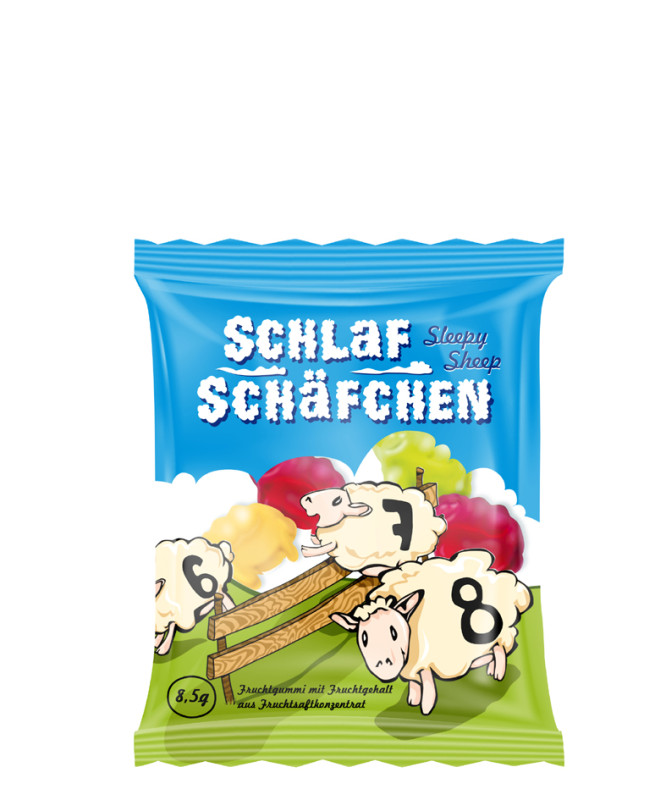 HELLMA Bonbon gélifié Schlahäfchen, dans un sachet