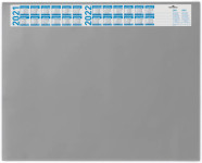 DURABLE Sous-mains avec calendrier de l'année en cours, noir