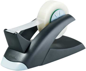 DURABLE Dévidoir de table TAPE DISPENSER VEGAS, noir/argent