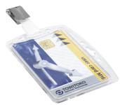 DURABLE Porte-badge, boîtier dur, avec clip, 54 x 85 mm DURABLE Porte-badge, boîtier dur, avec clip, 54 x 85 mm