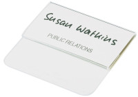 Badge nominatif DURABLE, avec rabat, 75 x 40 mm Badge nominatif DURABLE, avec rabat, 75 x 40 mm