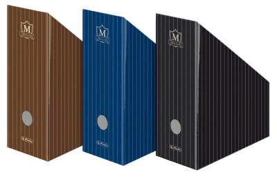 herlitz boîte de classement Montana en carton ondulé,