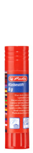 herlitz baton de colle, 8 g, sans solvant, incolore