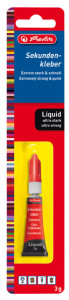 herlitz colle instantanée FLUIDE, 3 g, tube en métal