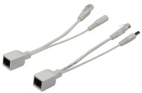 DIGITUS kit de câbles PoE, permet la transmission de courant DIGITUS kit de câbles PoE, permet la transmission de courant