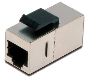 DIGITUS Adaptateur cat. 5e, blindé, 2 x RJ45 femelle