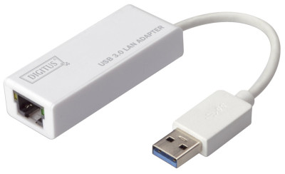 DIGITUS Adaptateur USB 3.0 vers Gigabit Ethernet, blanc