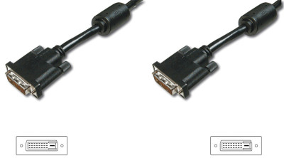DIGITUS Câble DVI-D 18+1, Premium, Single Link, 2,0 m
