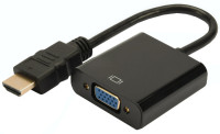 DIGITUS convertisseur HDMI vers VGA, noir, entrée: HDMI de DIGITUS convertisseur HDMI vers VGA, noir, entrée: HDMI de