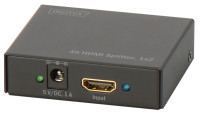 DIGITUS répartiteur 4K HDMI, 2 ports noir, lecture simultané DIGITUS répartiteur 4K HDMI, 2 ports noir, lecture simultané
