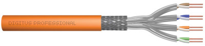DIGITUS Câble d'installation Cat.7 S-FTP, PiMF, 500m tambour