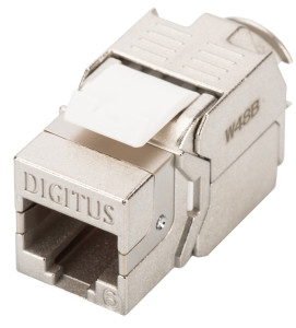 DIGITUS module Keystone Cat. 6, blindé