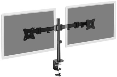 DIGITUS Bras pivotant pour moniteur LCD/LED Dual, noir, avec