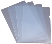proOFFICE Pochette transparente, A4, film PP, granuleux
