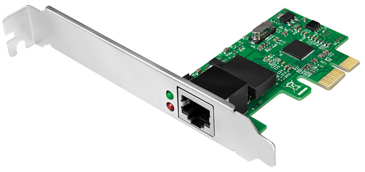 Logilink Carte réseau PCI Gigabit Ethernet RJ45,